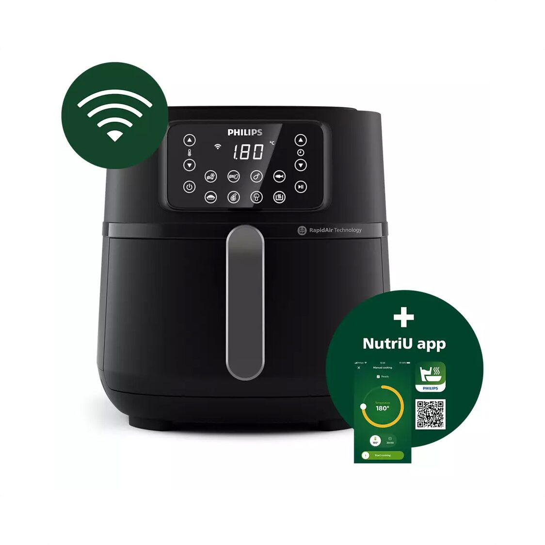 Philips 5000 Series XXL Connected Air Fryer HD9285/91