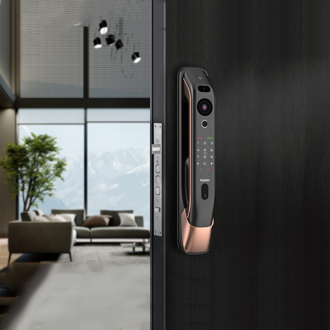 Kaadas K20 Pro Max Coppper + R8GD Lock Bundle