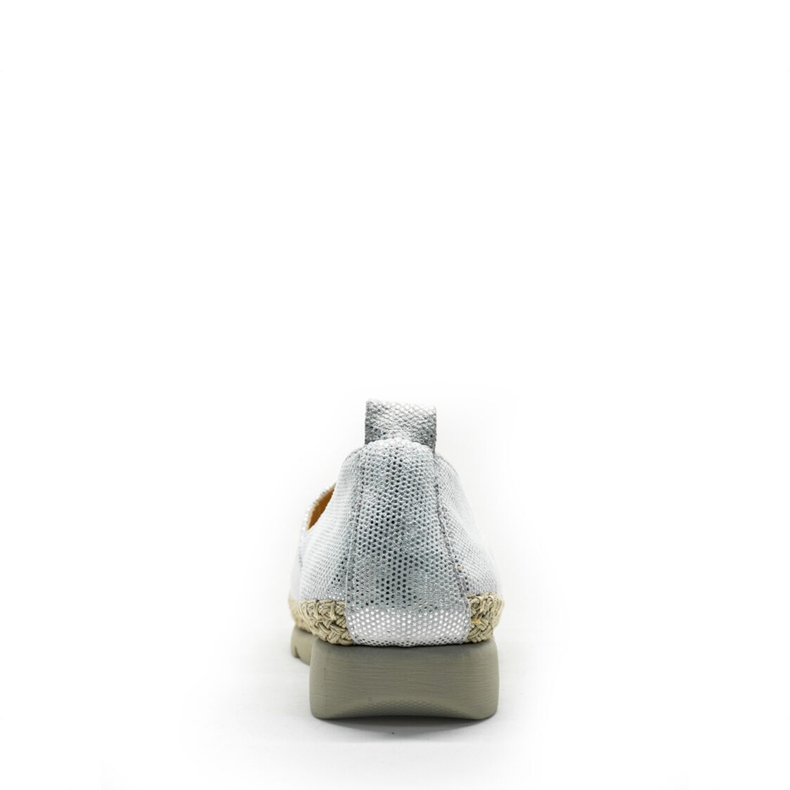 Barani 8938-230 Leather Pumps/Ballet Flats Gunmetal (Textured Leather)