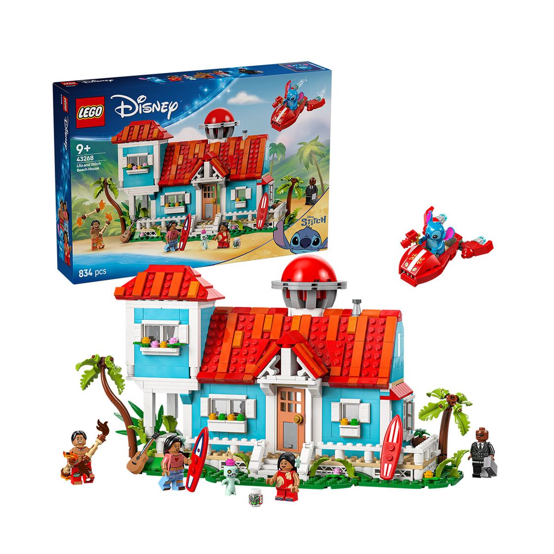 LEGO 43268 Lilo and Stitch Beach House
