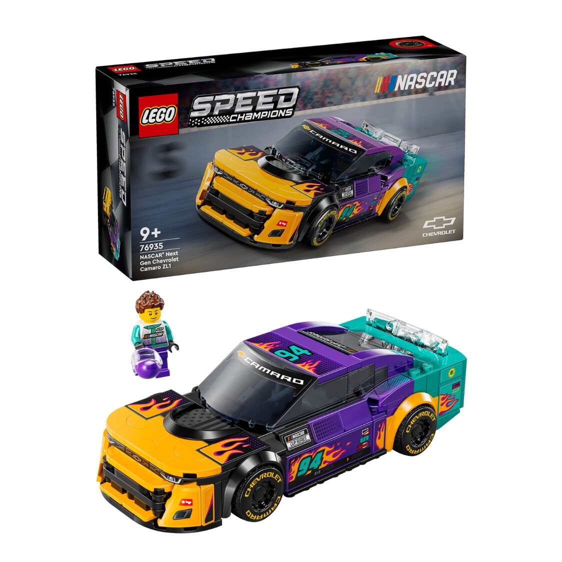 Lego 76935 NASCAR® Next Gen Chevrolet Camaro ZL1