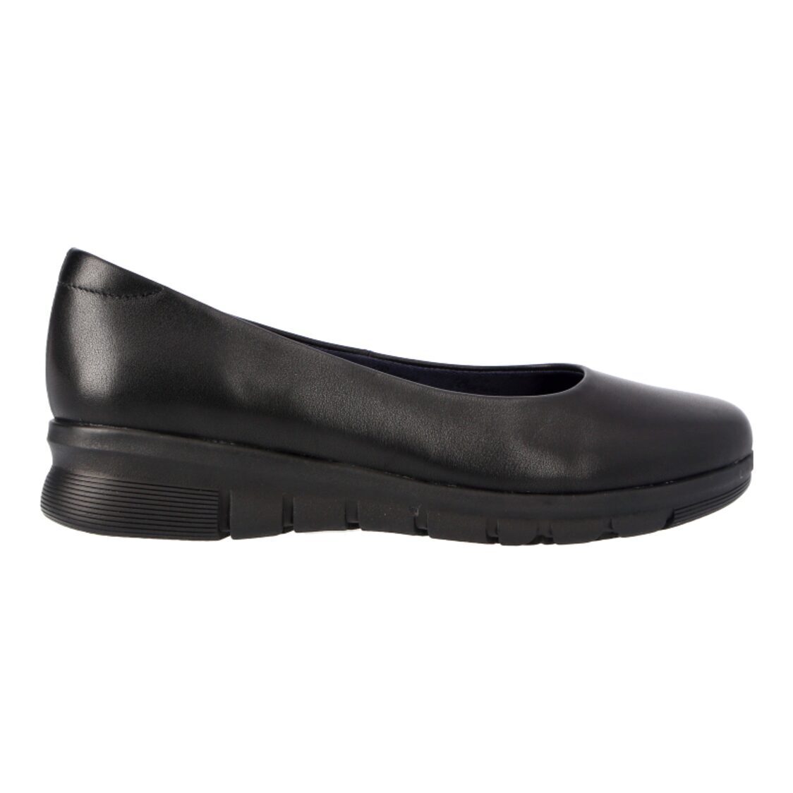 Barani Leather Pumps/Ballet Flats 1205 Black