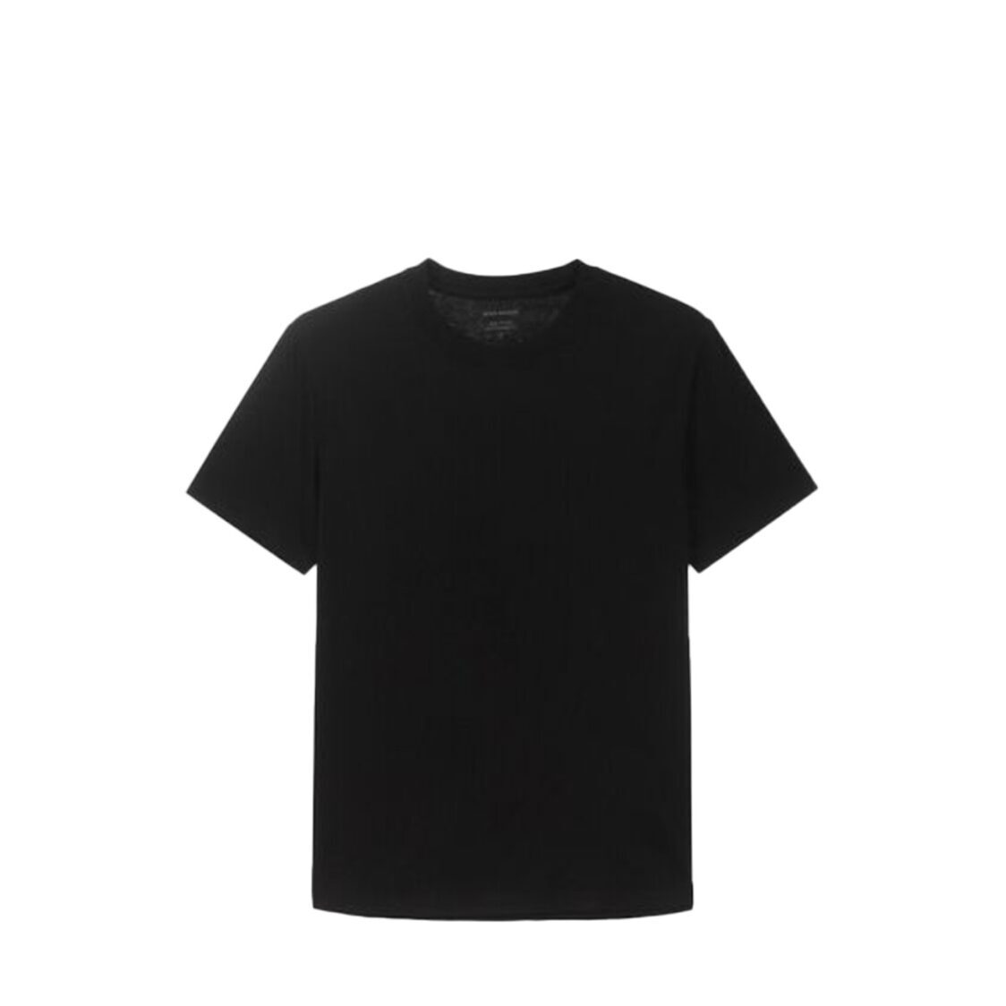 Mind Bridge High-Density Cotton Basic Short-Sleeved T-Shirt_2Pack Black
