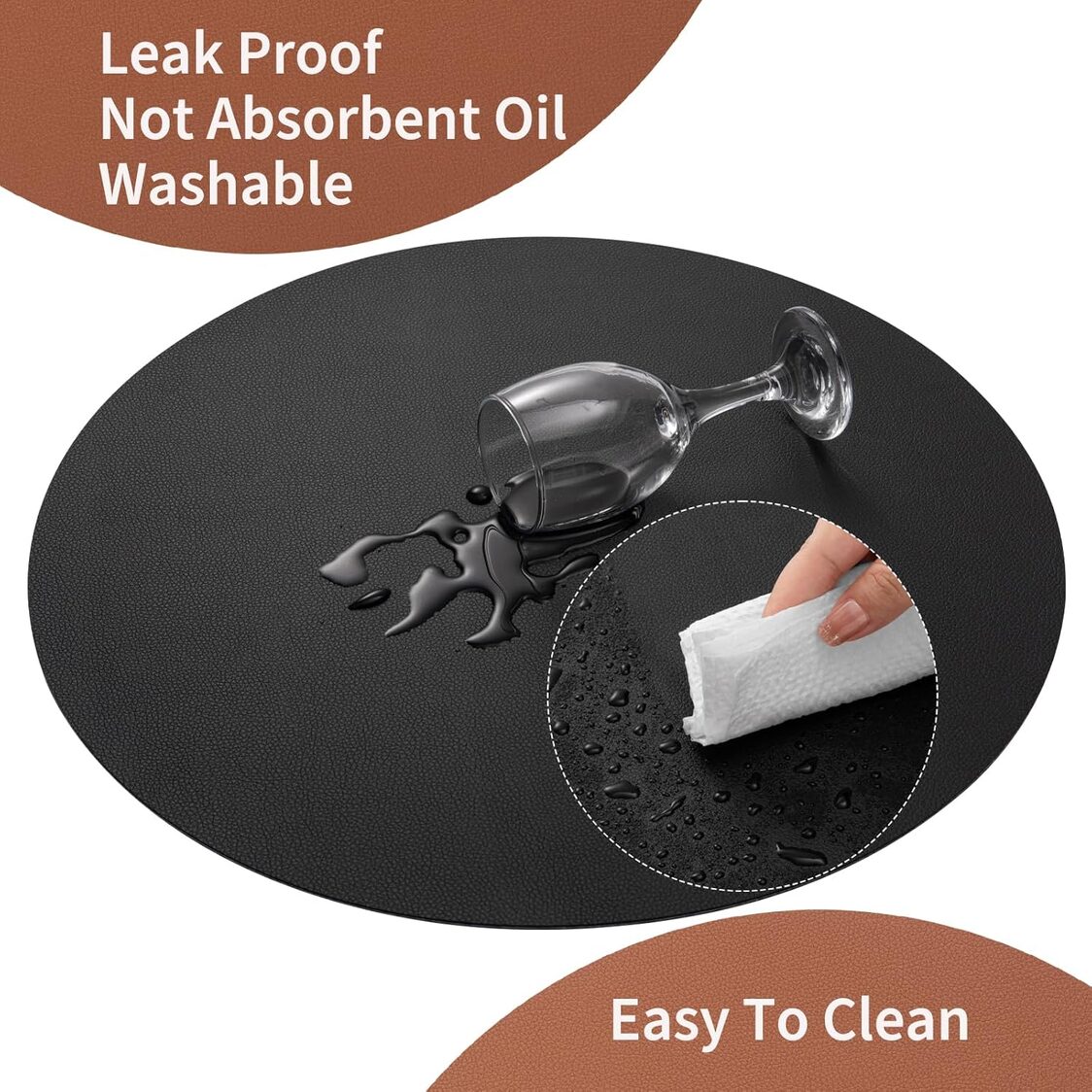 J. Rapee Peri Placemat Black