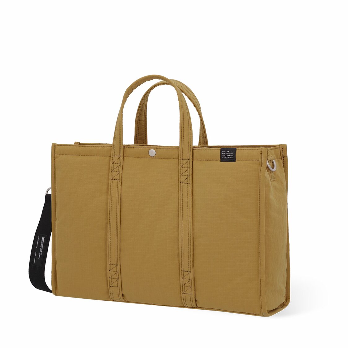 Sweetch TOTE BRIEF 001 WIDE M Ochre Mustard