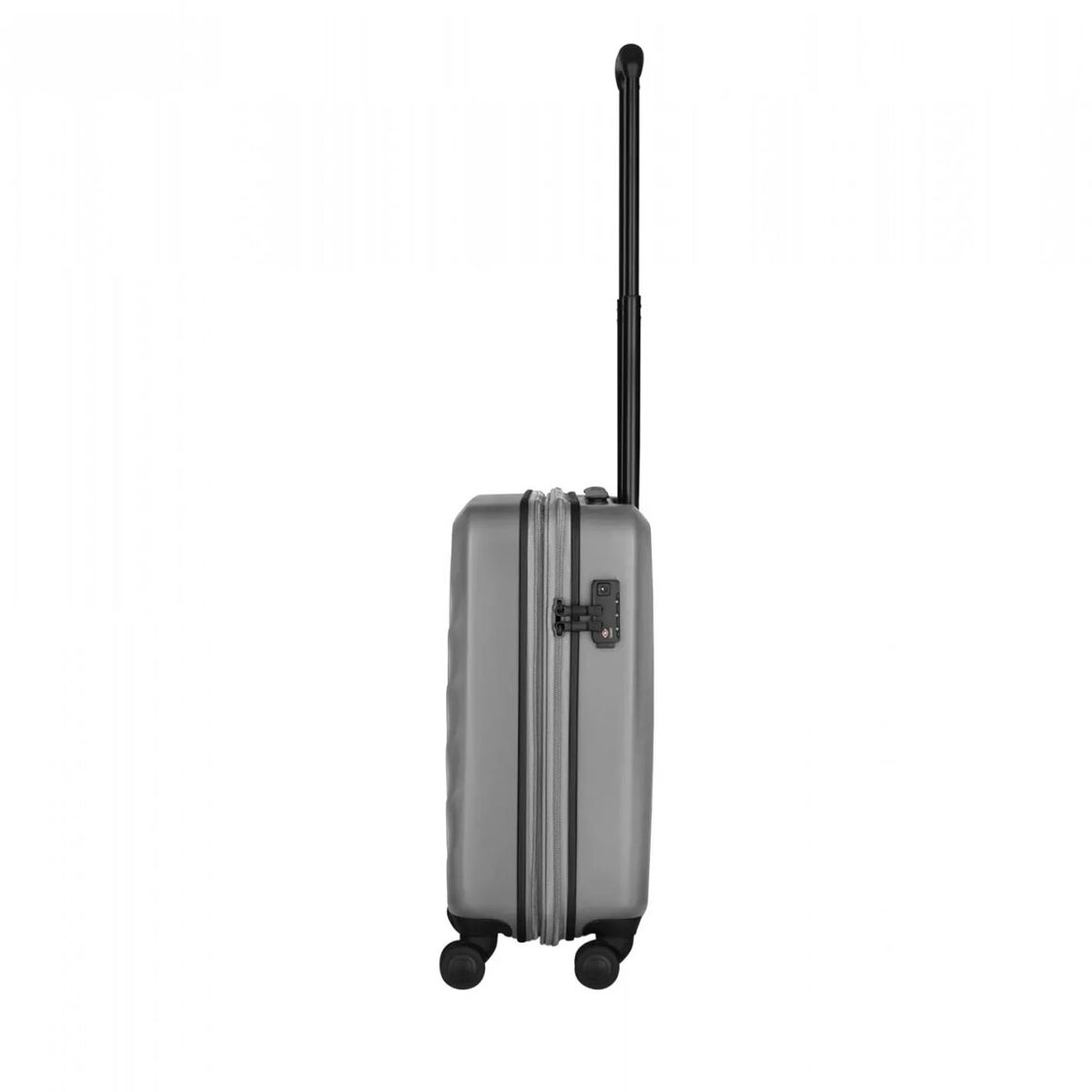Wenger Motion 4 Double Wheels Expandable Trolley Luggage Case (TSA Lock & Anti-Theft Zipper) - Grey