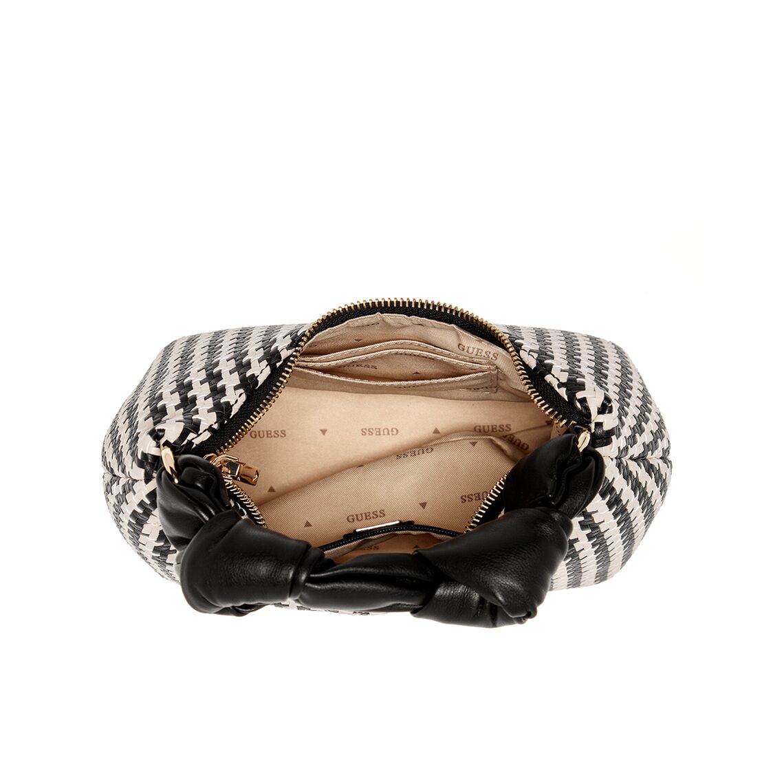MIREMA SMALL HOBO,BLACK MULTI
