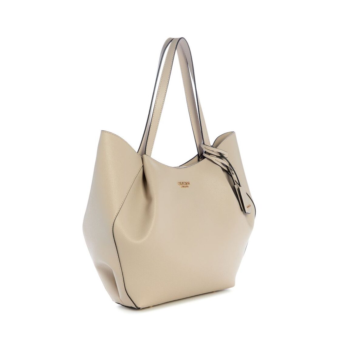 AMORETTE 2 IN 1 TOTE,LIGHT TAUPE