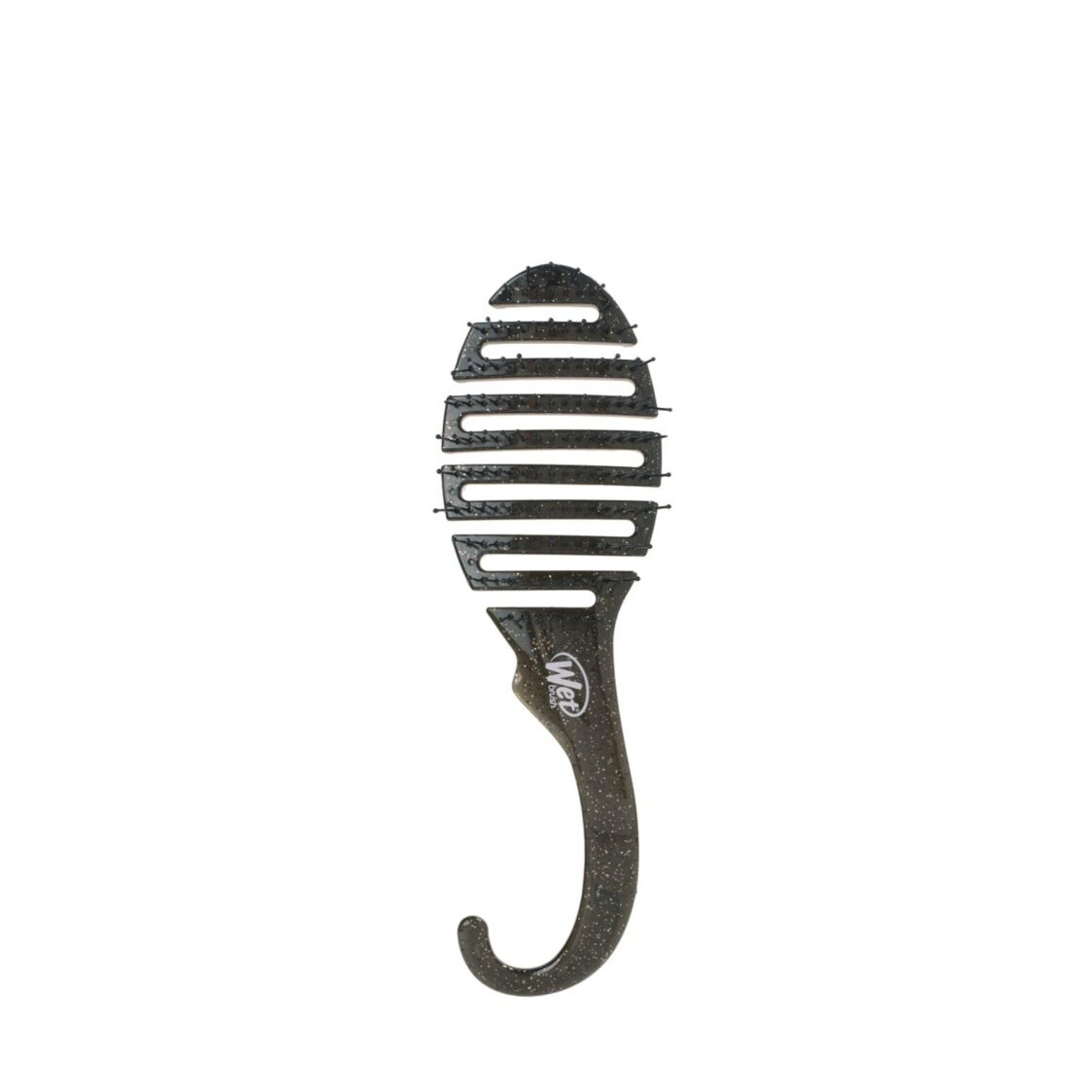 Wet Brush Shower Detangler Glitter Black