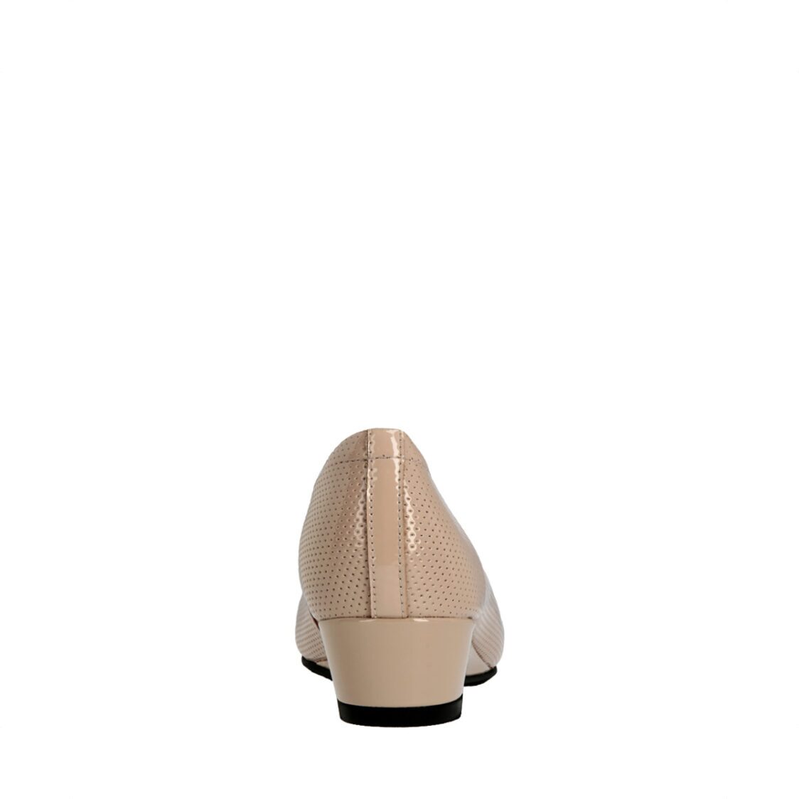 Caratti 1991 Nude Leather Wedged Heels (Short)