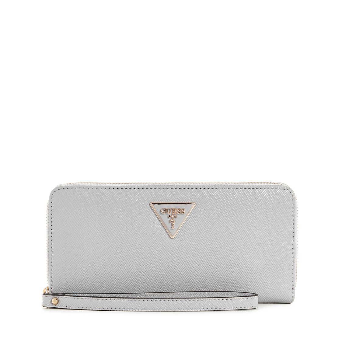 Guess Laurel Sling Large Zip Around, Lavender Grey