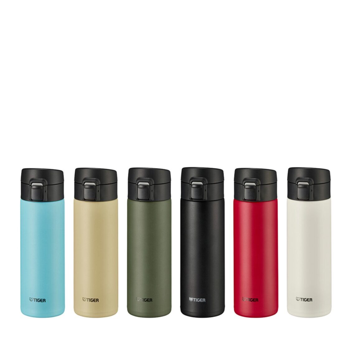 Tiger Bioguard+ Double S/Steel Thermal Bottle 480ml - Stone Black (MKA-K048 KK)