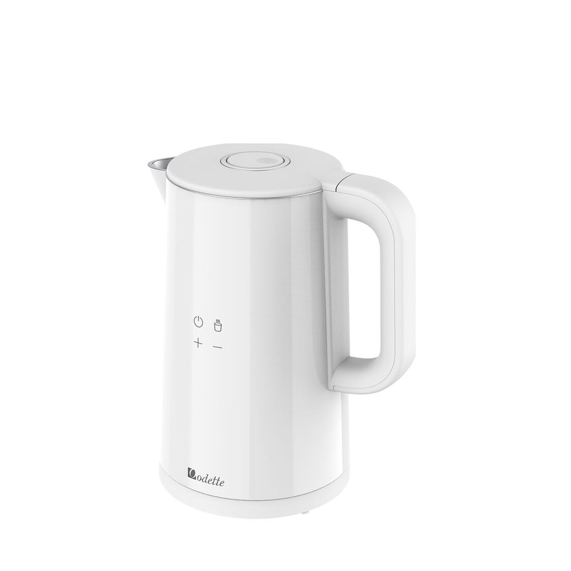 Odette Smart Double-Wall Digital Kettle 1.7L - White
