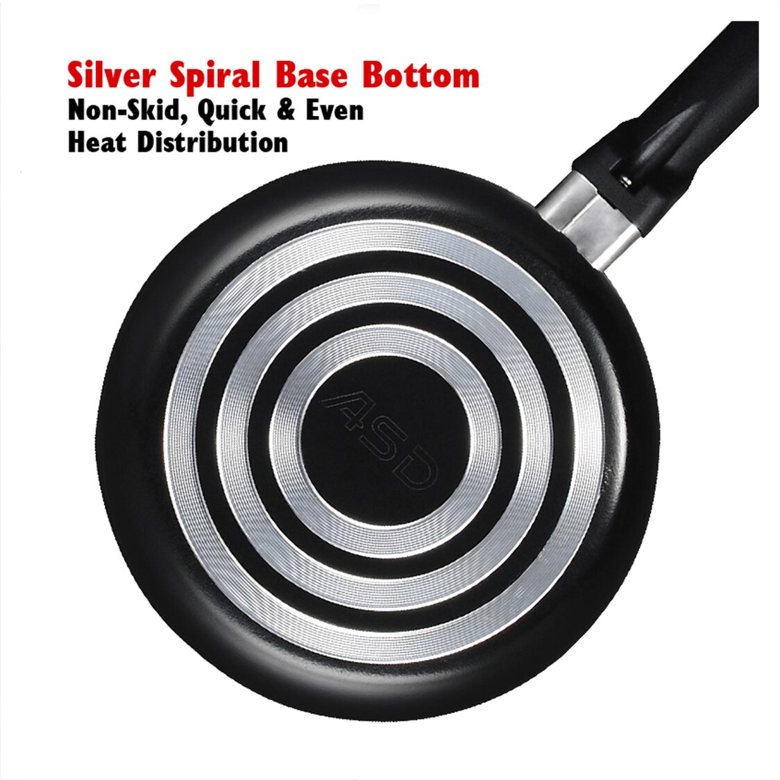 ASD Gusto Red Non-Stick Saucepan 16cm (HP8916-RD)