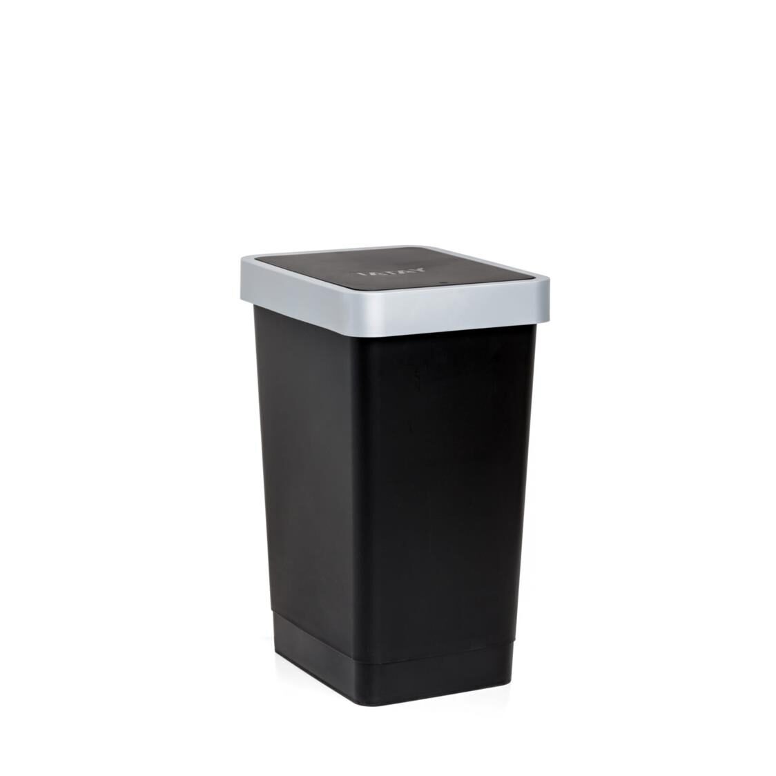 Tatay Swing Dustbin Smart 25L Black