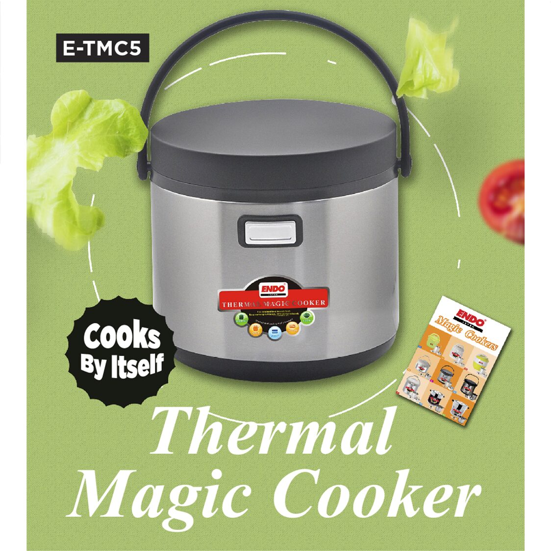ENDO Thermal Magic Cooker 5L (E-TMC5-N)