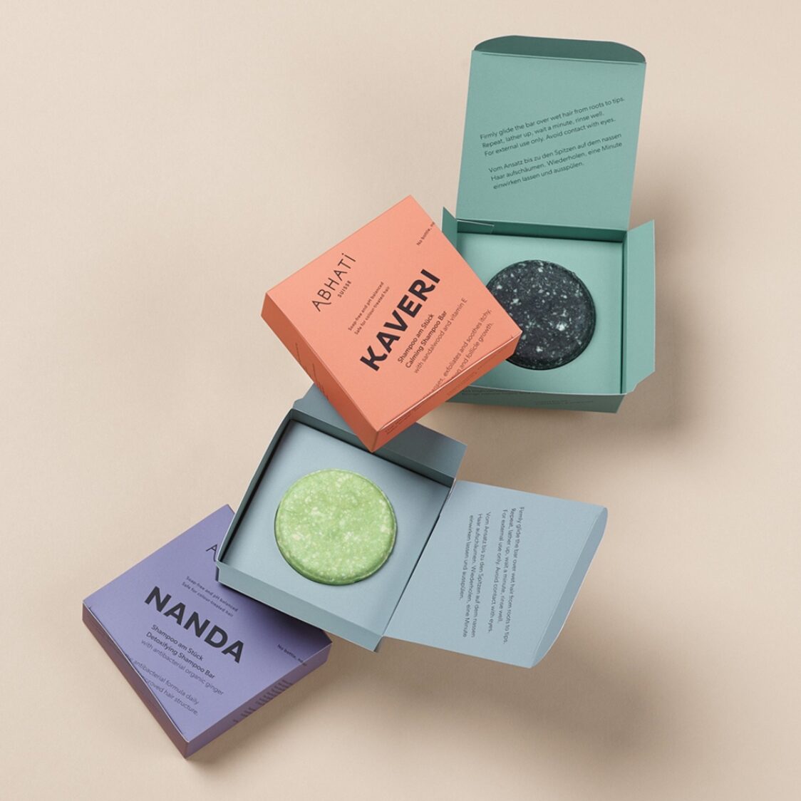 Abhati Suisse Shampoo Bar 58g - Kaveri