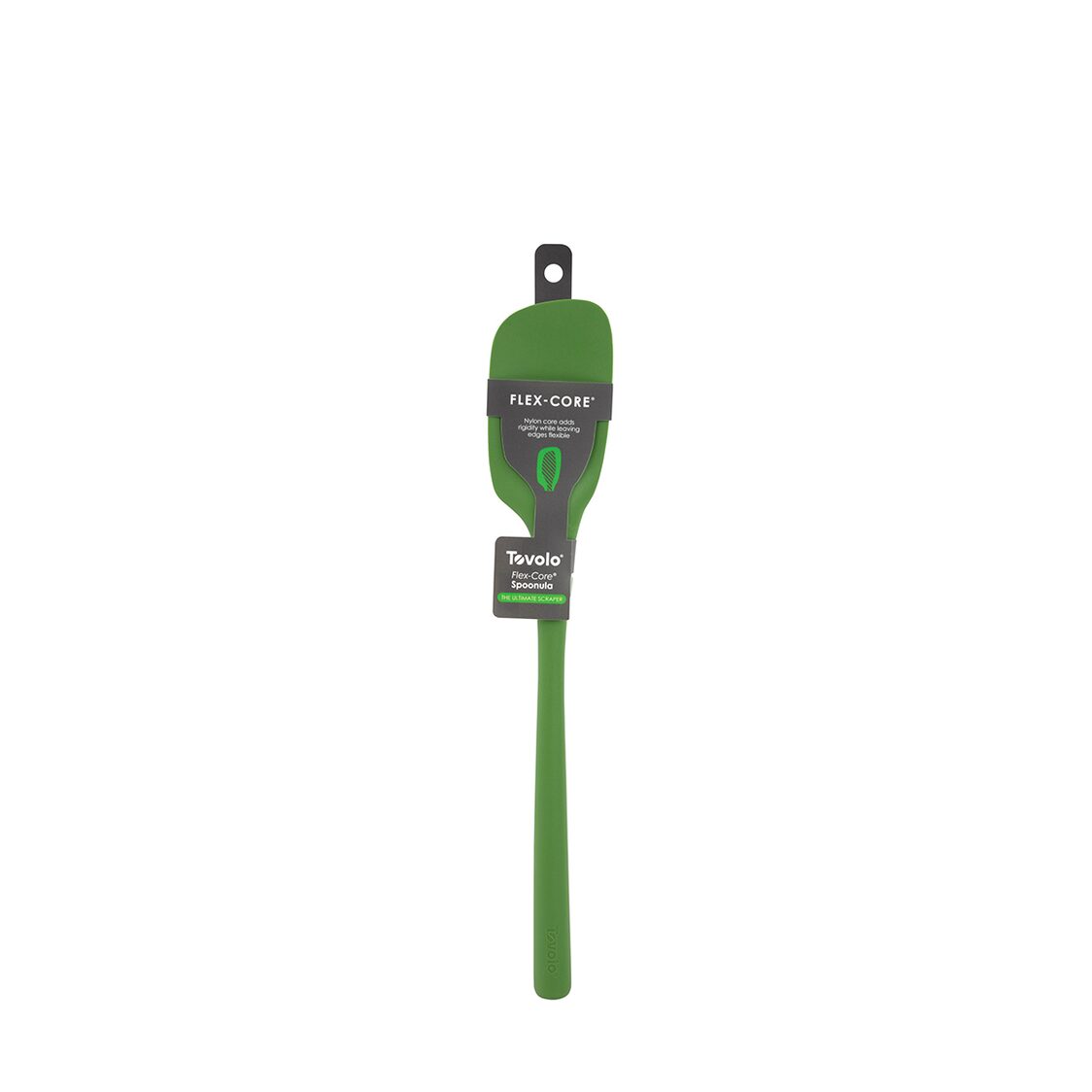Tovolo Flex-Core All Silicone Spoonula Pesto