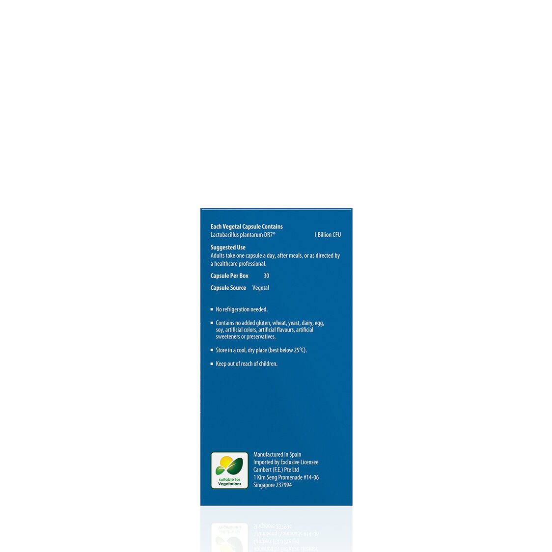 Kordel's DR7® L.Plantarum 1 Billion Guaranteed 30's