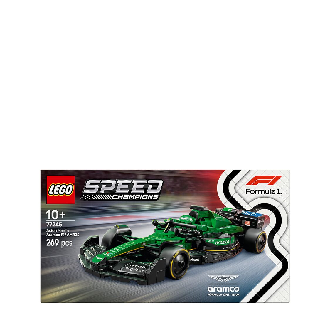 LEGO 77245 Aston Martin Aramco F1® AMR24 Race Car