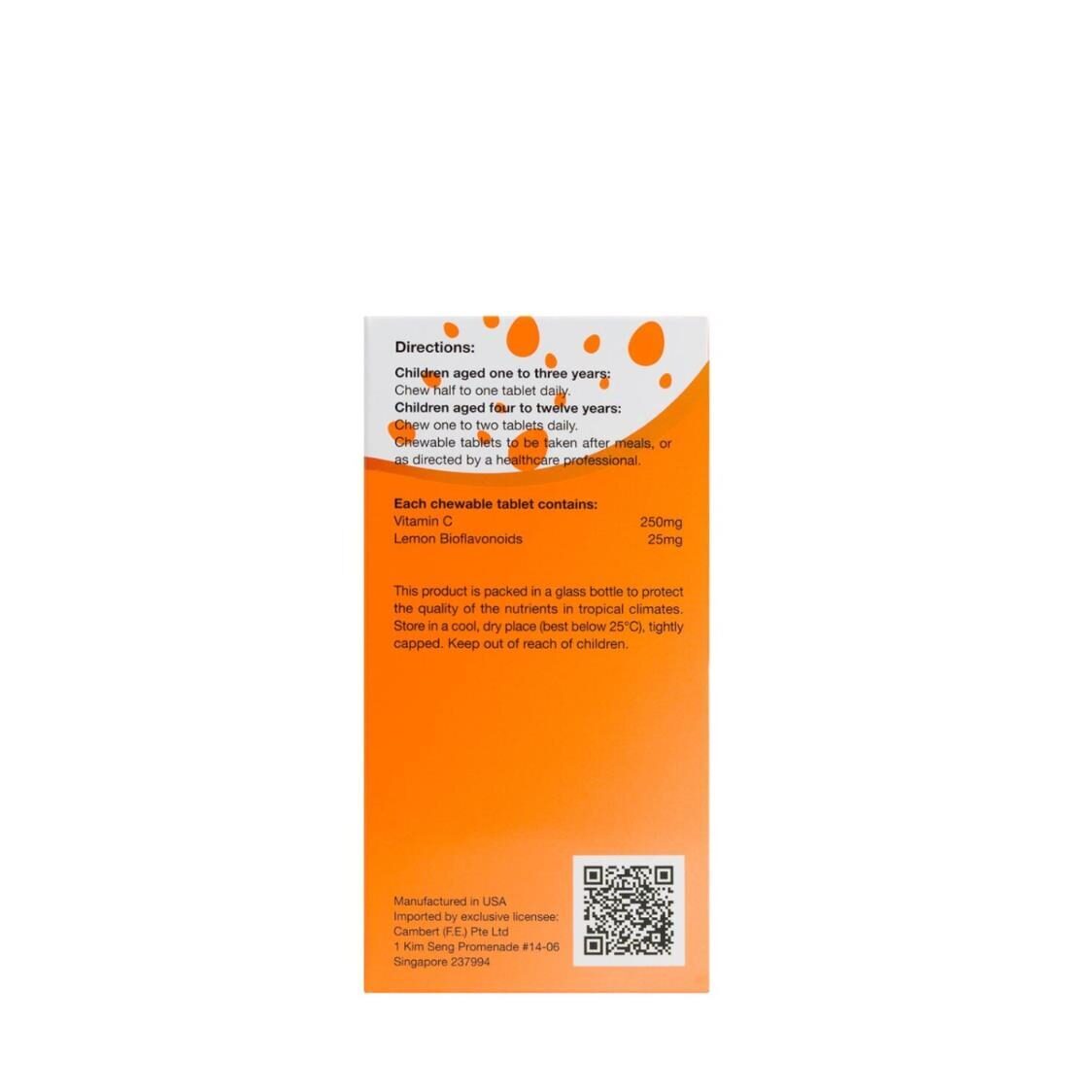 Kordel's Kid's Vitamin C 250mg 60's