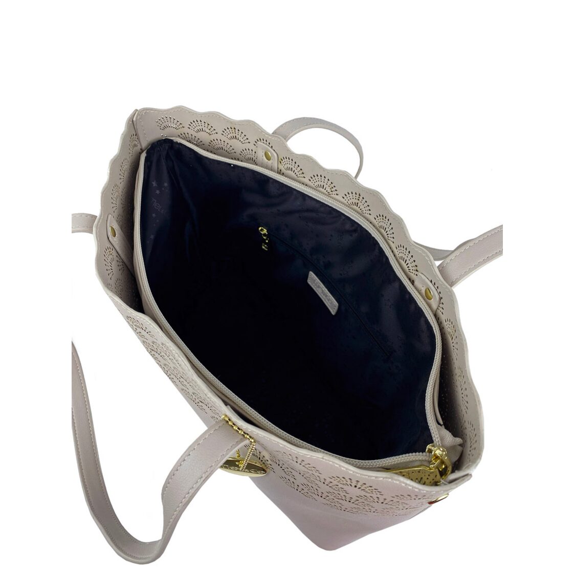 Mel&Co Laser Cut Detail Tote Bag