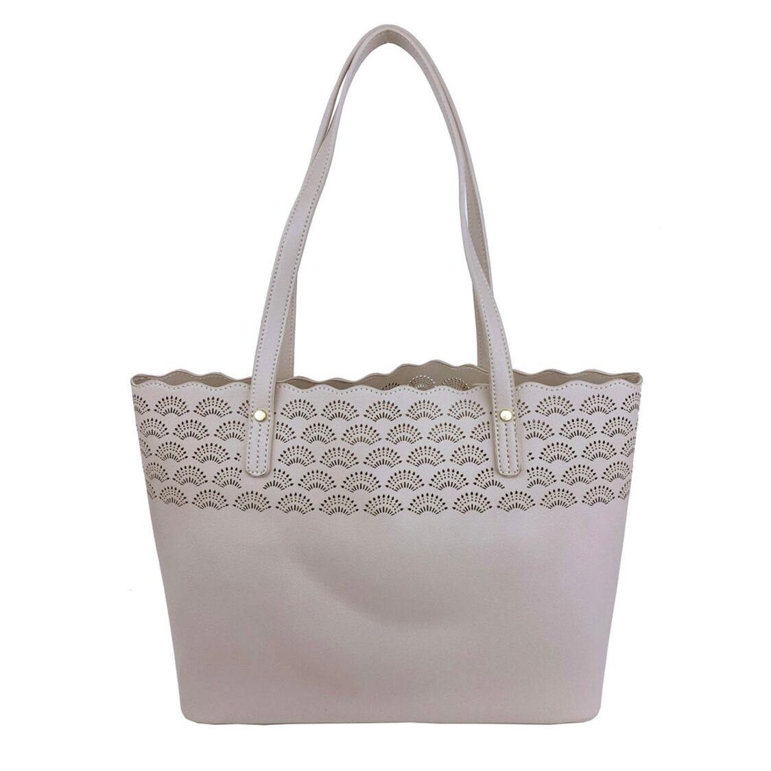 Mel&Co Laser Cut Detail Tote Bag