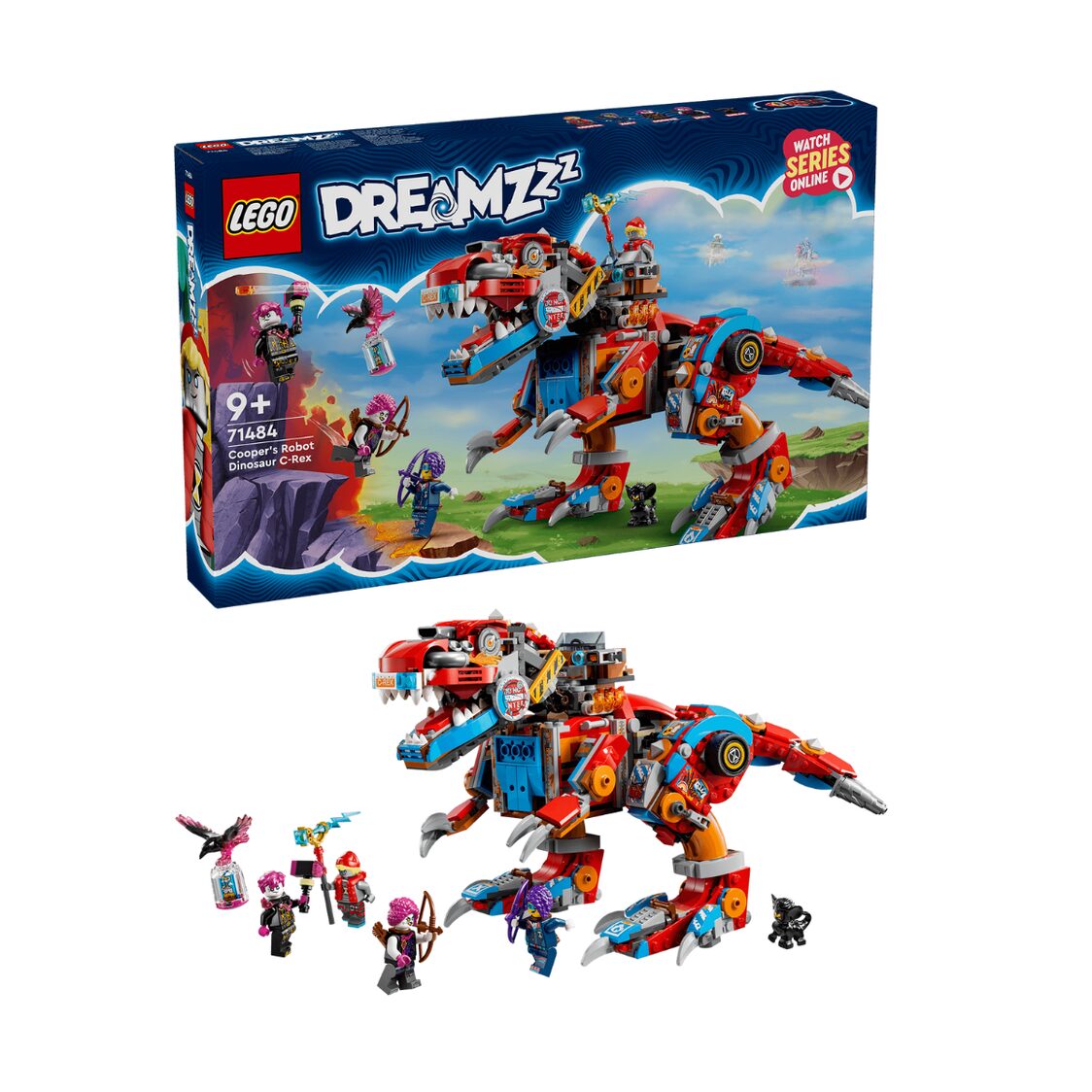 Lego 71484 Cooper's Robot Dinosaur C-Rex
