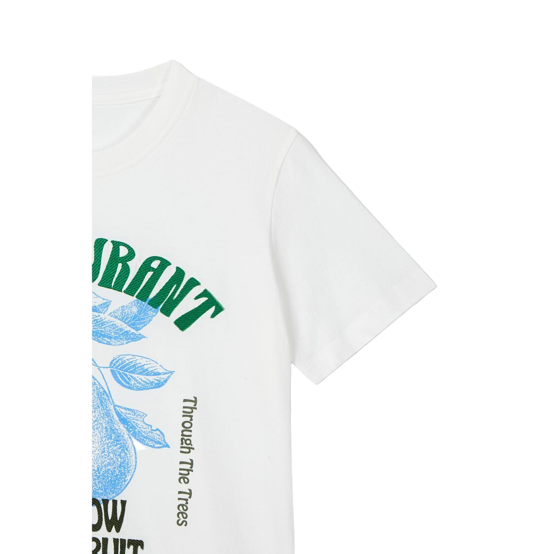 Voice Of Voices Print Crewneck Tshirt White