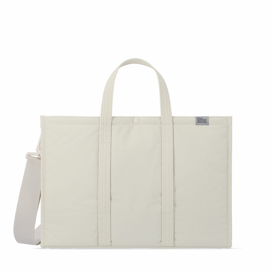 Sweetch TOTE BRIEF 001 WIDE M Cream