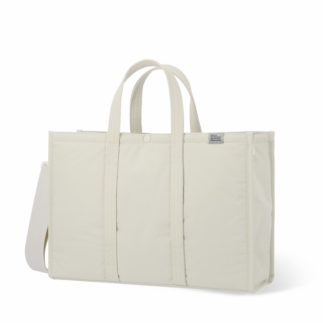 Sweetch TOTE BRIEF 001 WIDE M Cream