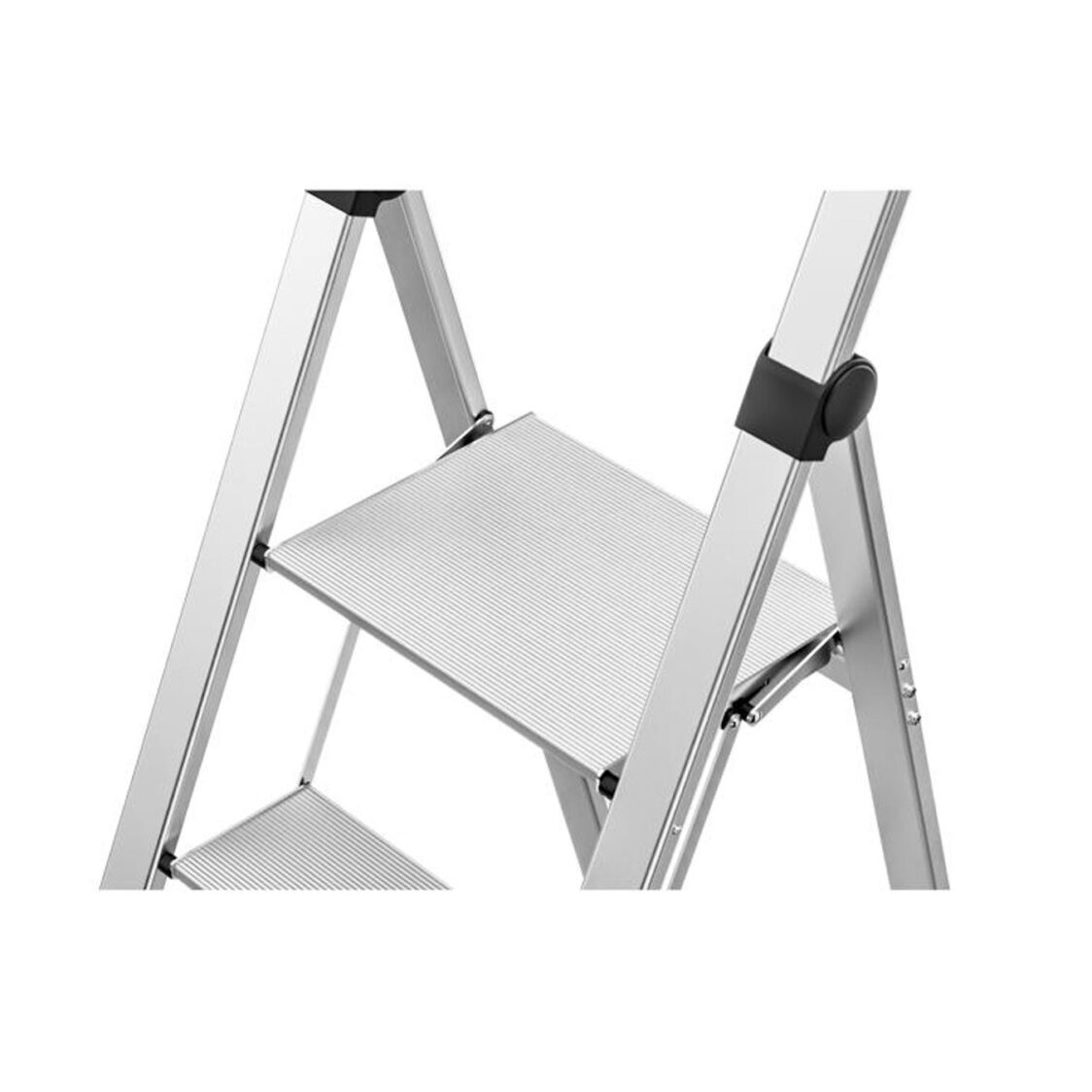 Hailo DK40 Basicline 2 Step Stool White Ladder