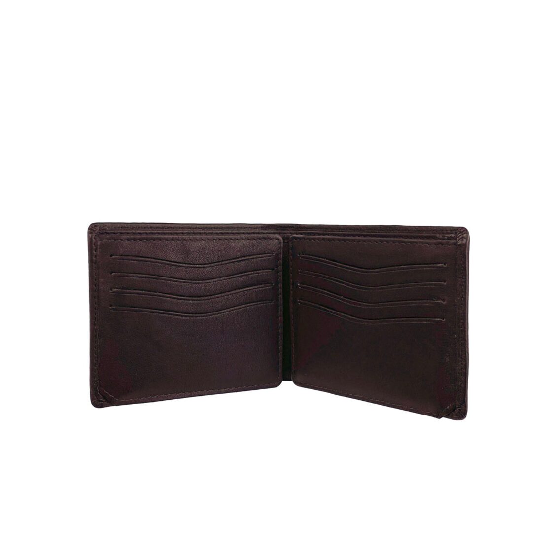Genuine Leather Double Flap-Out Wallet