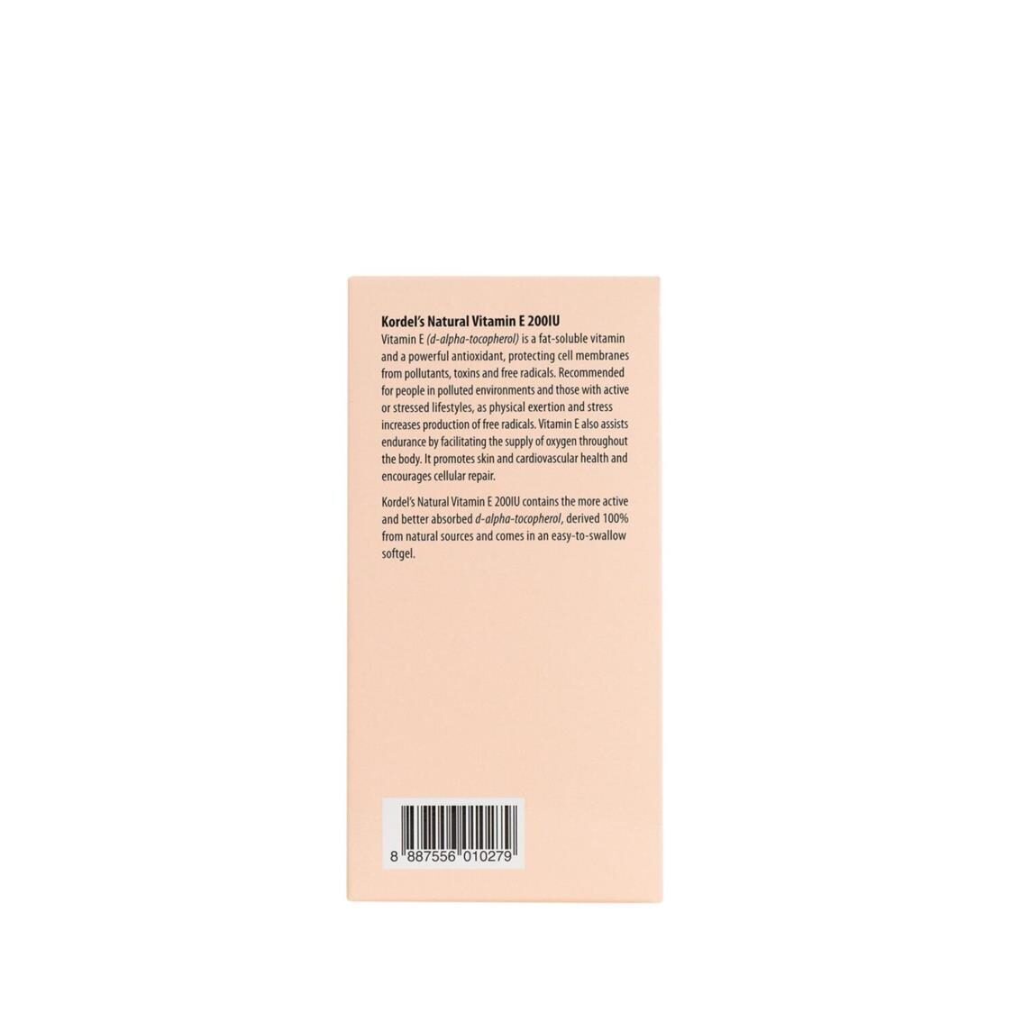 Kordel's Natural Vitamin E 200IU 100's