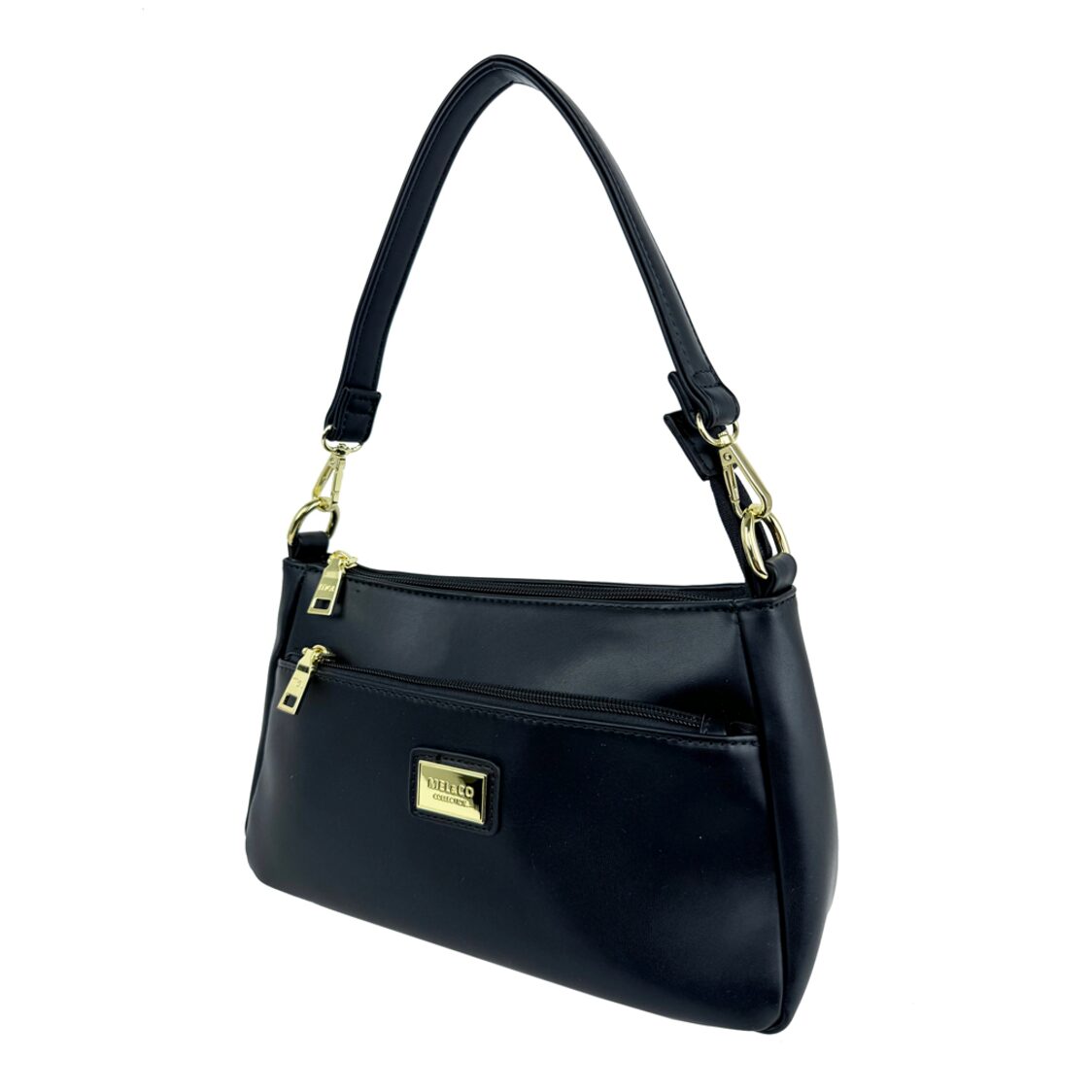 Mel&Co Medium Shoulder Sling Bag Black