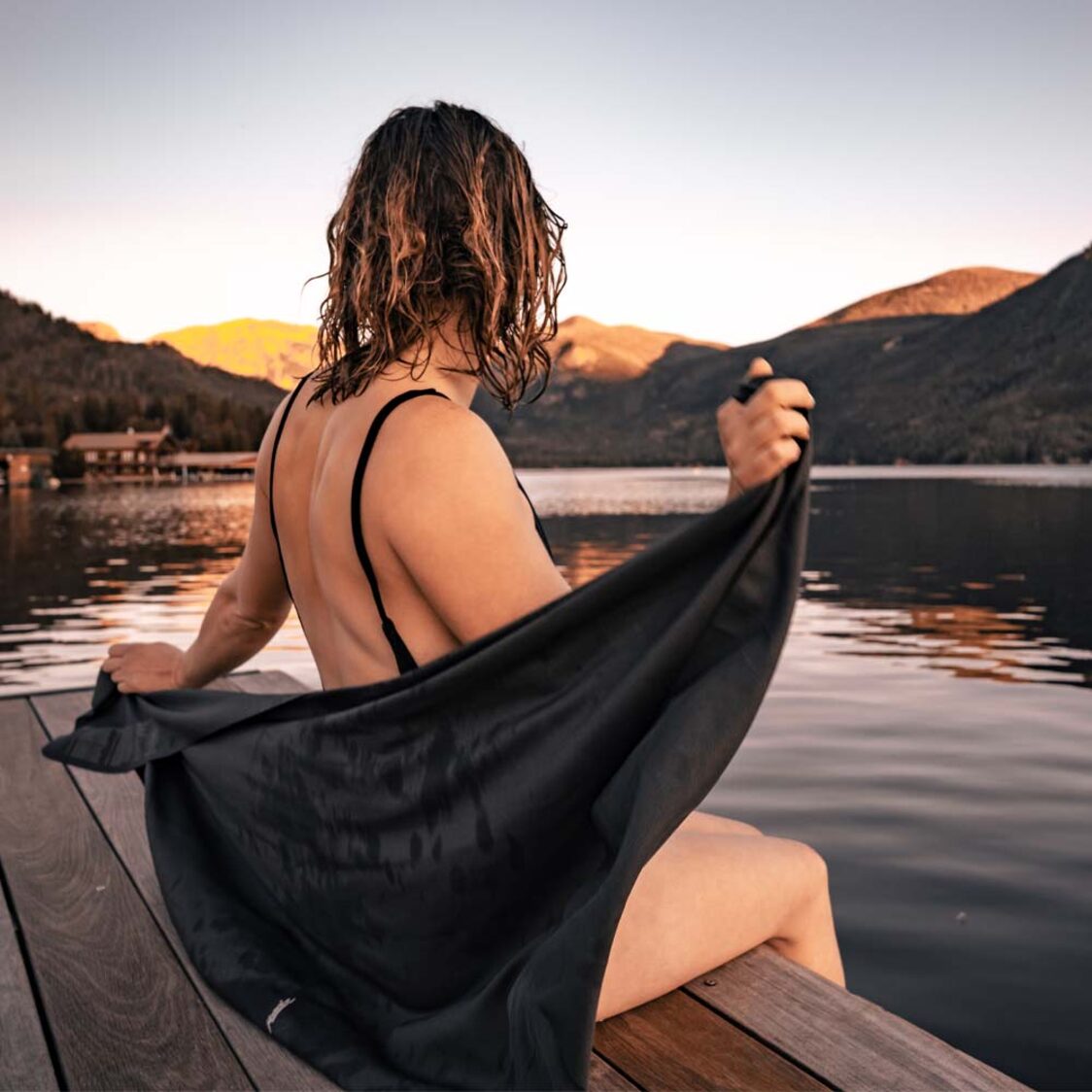 Matador Nanodry Towel - Black Granite