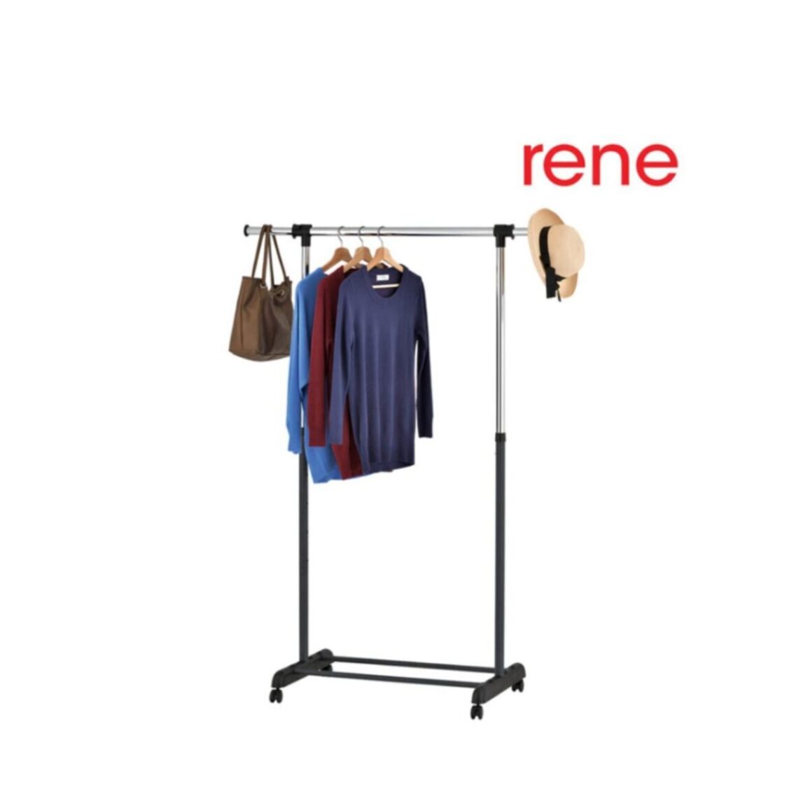 Rene Uno Single Garment Rack Matt E70450