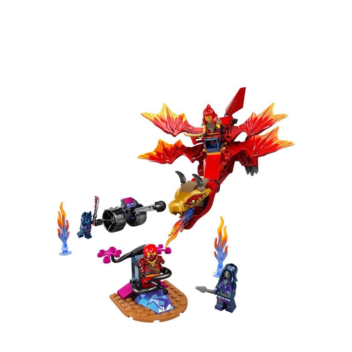 Lego 71815 Ninjago Lego Kai's Source Dragon Battle