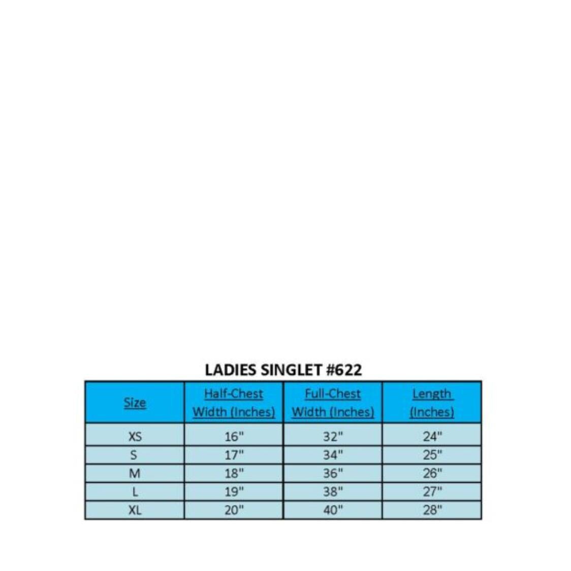 FBT Ladies Singlet 12A622 Violet