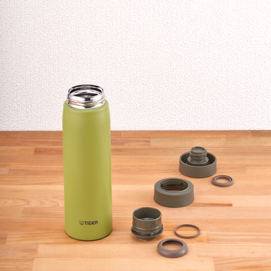 Tiger 500ml Anti-Bacteria Double S/Steel Thermail Mug - Fresh Green (MCY-K050 GF)