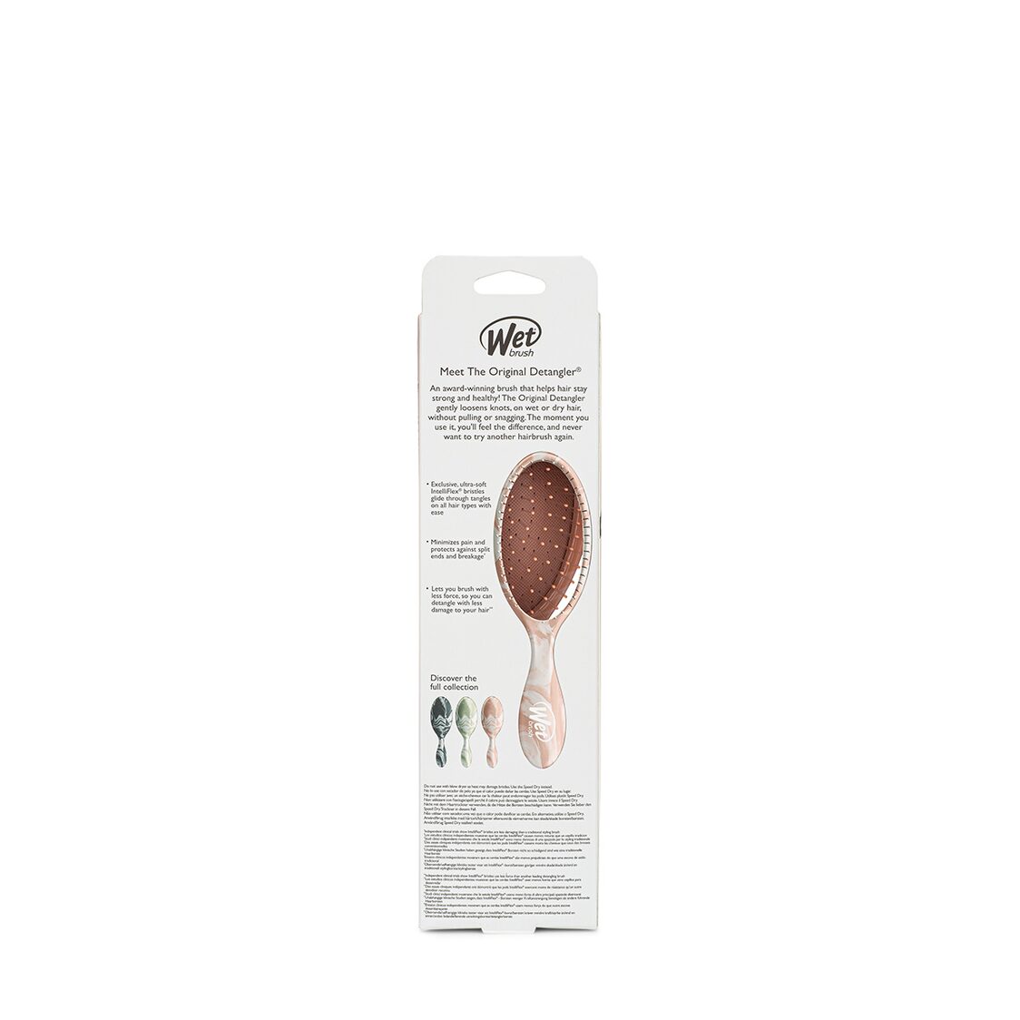 Wet Brush Original Detangler Watercolour Pink Wave