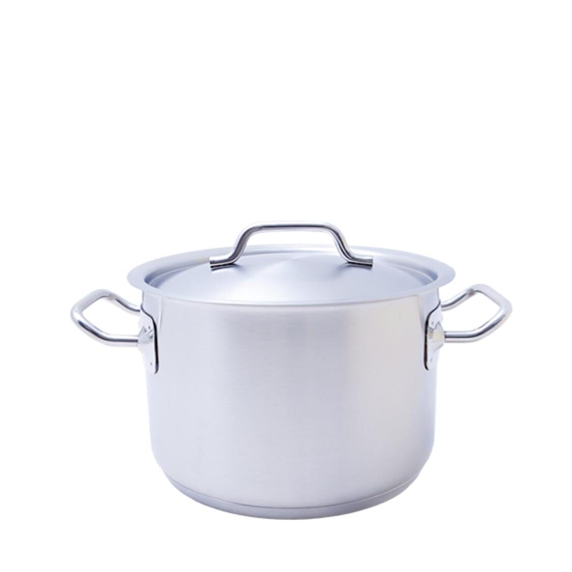 Safico 18-8 Stainless Steel High Casserole With Lid Ø20xH13cm 4.1L 731SF-R-112013-2000