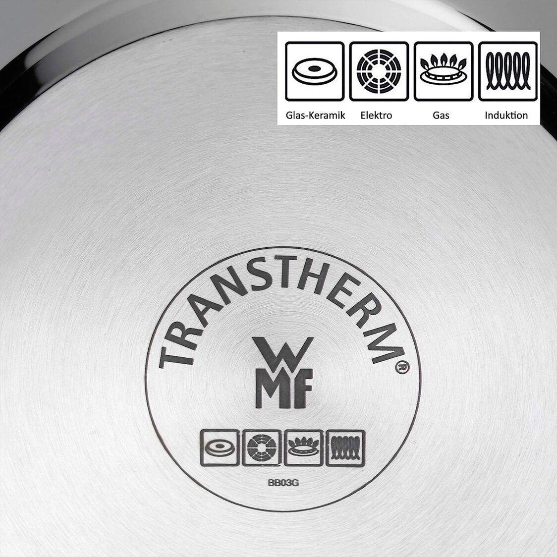 WMF Provence Plus High Casserole 24cm with Cover (07-2224-6380)