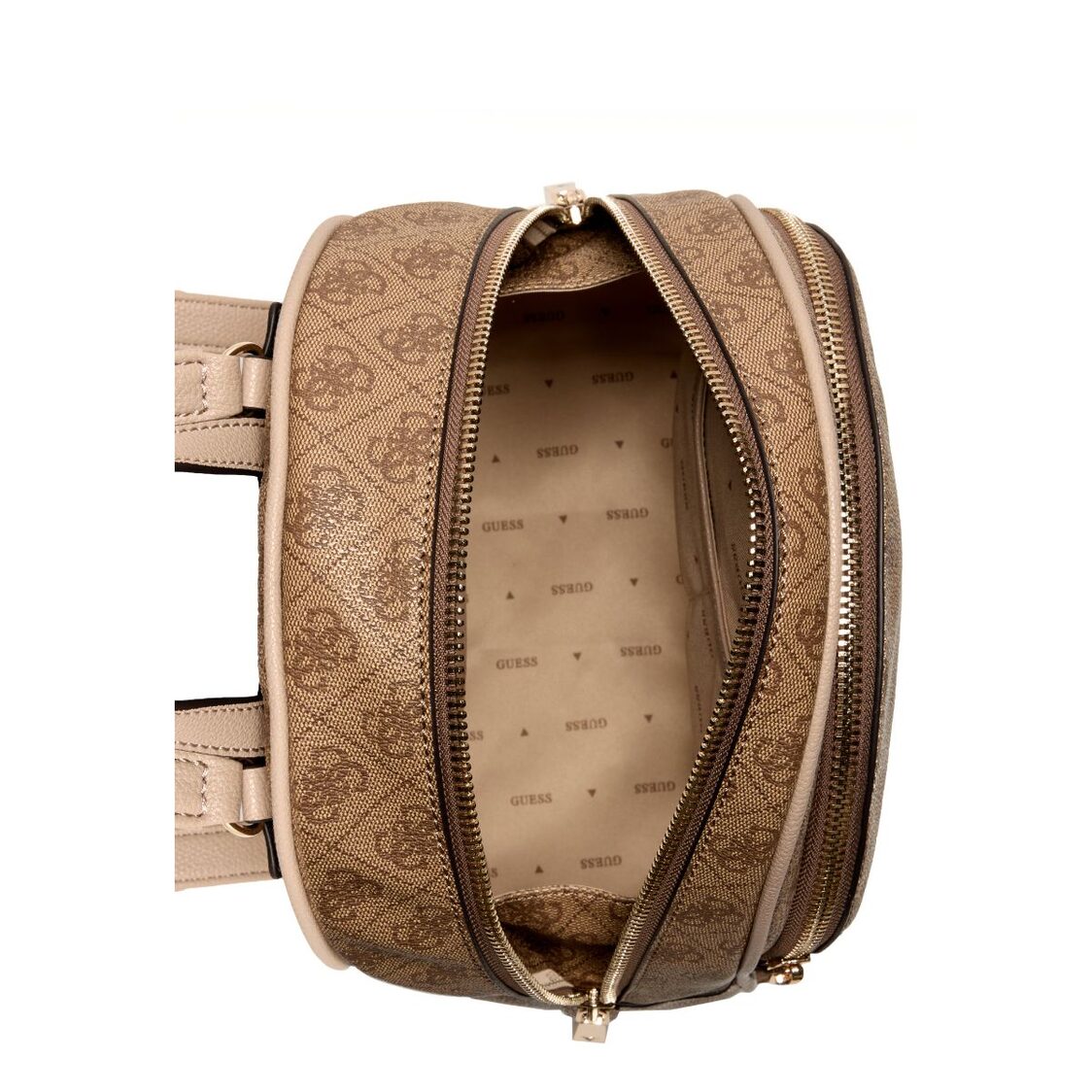 MANHATTAN II LARGE BACKPACK,LATTE LOGO