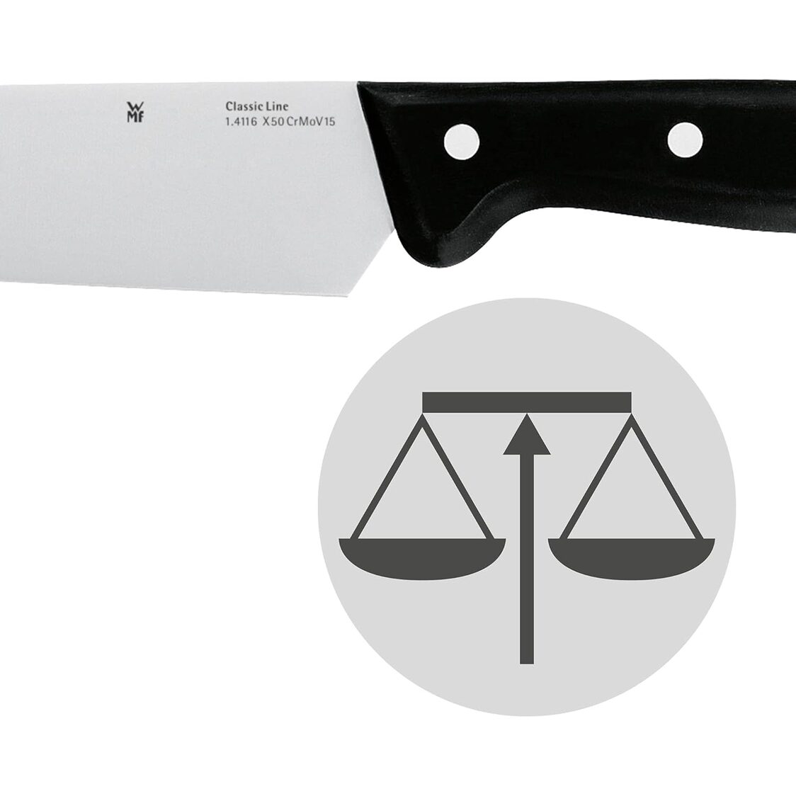 WMF Classic Line Chinese Chef Knife 18.5cm (18-7640-6030)