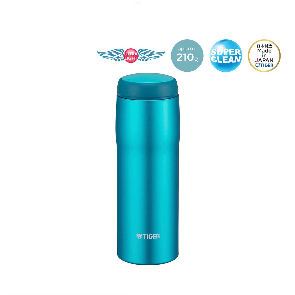 TIGER Double Stainless Steel Mug 480ml