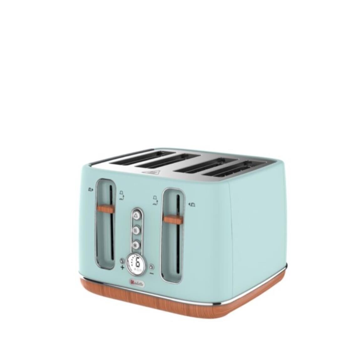 Odette 4 Slice Toaster Light Green T3209BE