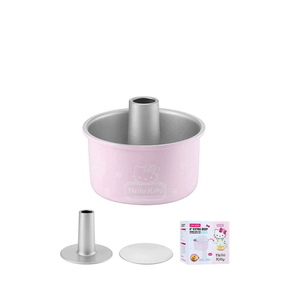 CHEFMADE Hello Kitty Round Deep Cake Pan with Removable Bottom 1898CM-KT7108