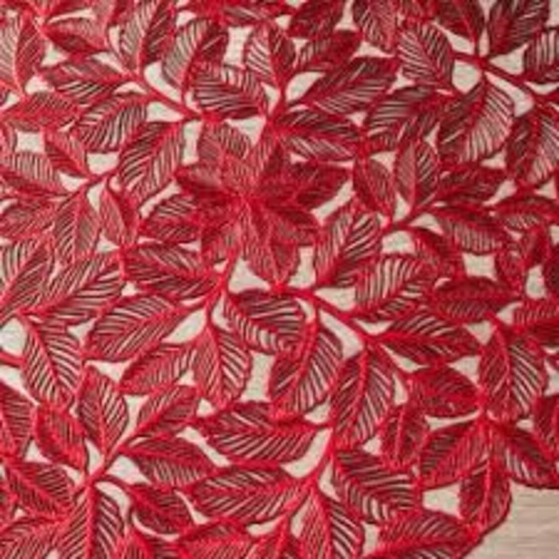 J. Rapee Petal Placemat Red