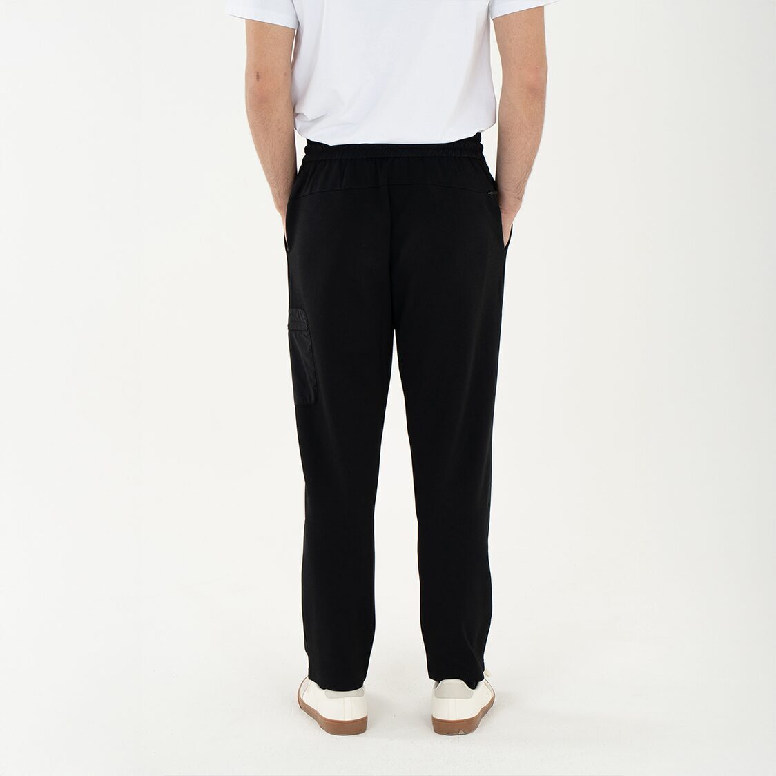 K/WOODS Mens Drift Patch Joggers - Black